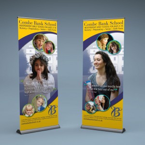 Coombe Bank Roller Banners