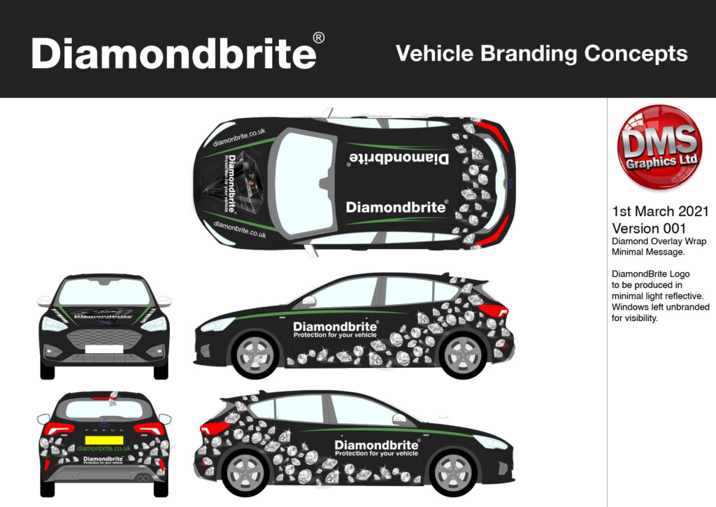 Ford Focus RS vehicle wrap Concept