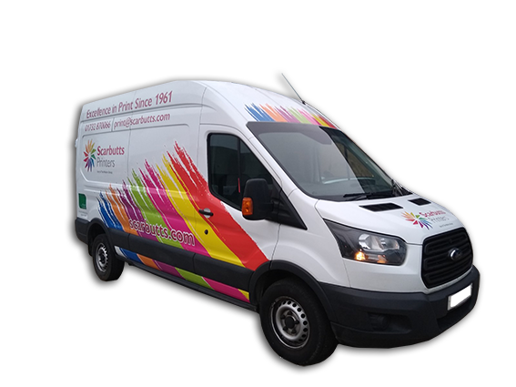 Scarbutts vehicle Livery Vehicle wrap for Scarbutts and csp