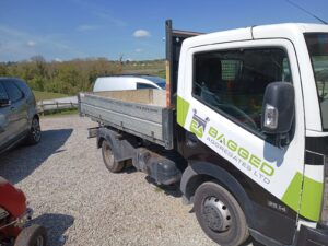 Lorry Graphics Installed on Fleet of Tipper truck Custom HGV graphics