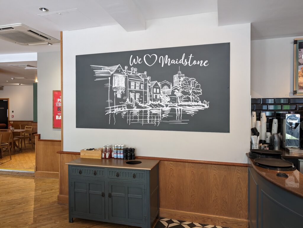 Real Eating Company Coffee Shop Branding Maidstone
