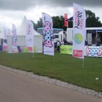 Event Flags for KCC at the county show