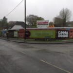 Large Construction Hoarding sign installation