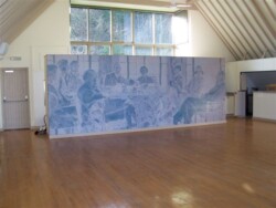 Digital Print Wall covering for Chartwell Manor