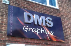 DMS original external sign trays