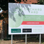Development signs for Rogate in Wingham