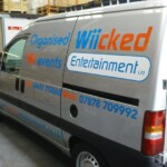 Traditional vinyl cut Vehicle graphics