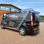 Traditional vinyl cut Vehicle graphics