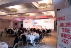 Event hall graphics